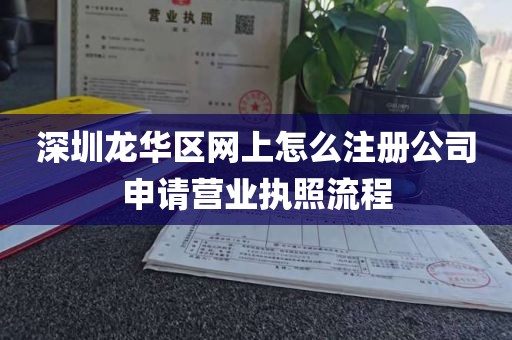 深圳龙华区网上怎么注册公司申请营业执照流程