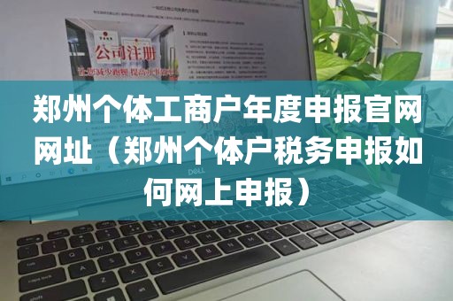 郑州个体工商户年度申报官网网址（郑州个体户税务申报如何网上申报）
