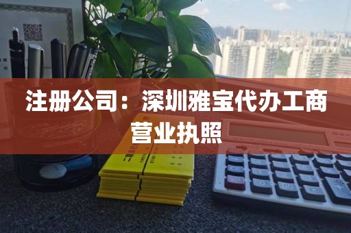注册公司：深圳雅宝代办工商营业执照