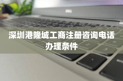 深圳港隆城工商注册咨询电话办理条件