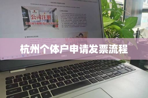 杭州个体户申请发票流程