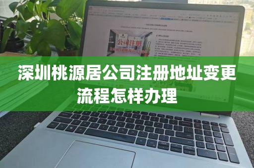 深圳桃源居公司注册地址变更流程怎样办理
