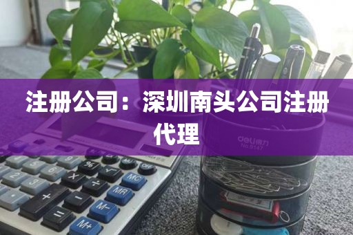 注册公司：深圳南头公司注册代理