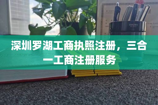 深圳罗湖工商执照注册，三合一工商注册服务